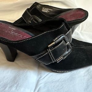 Aerosoles Suede Mules Sz 8.5
